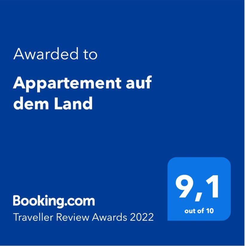 Appartement Auf Dem Land Neuenkirchen  Exteriér fotografie